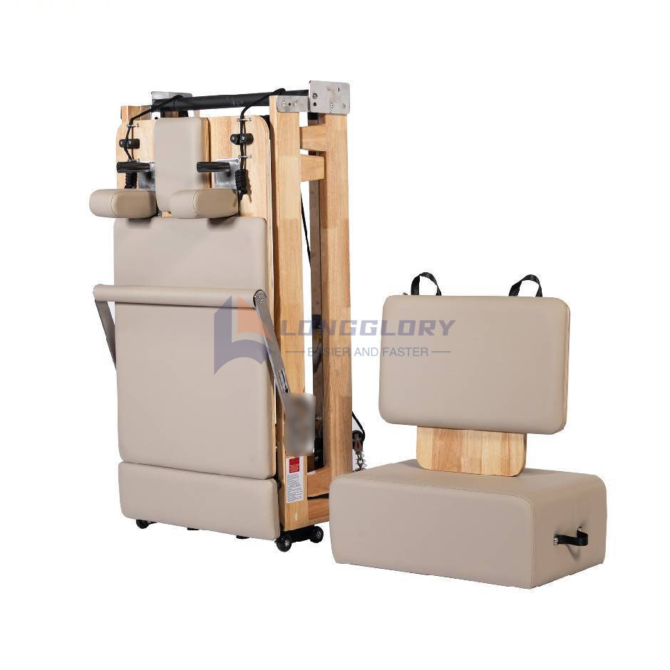 Складной реформатор для пилатеса из дуба