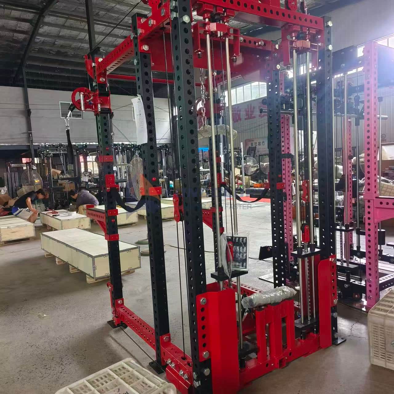 Многофункциональный тренировочный кабель-кроссовер